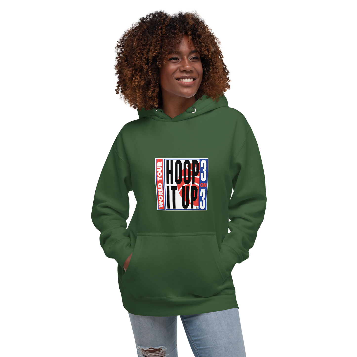 Hoop It Up Retro World Tour Hoodie