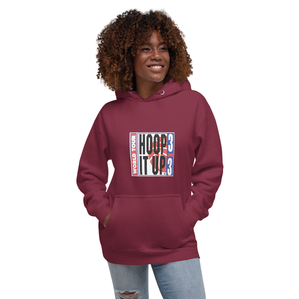 Hoop It Up Retro World Tour Hoodie