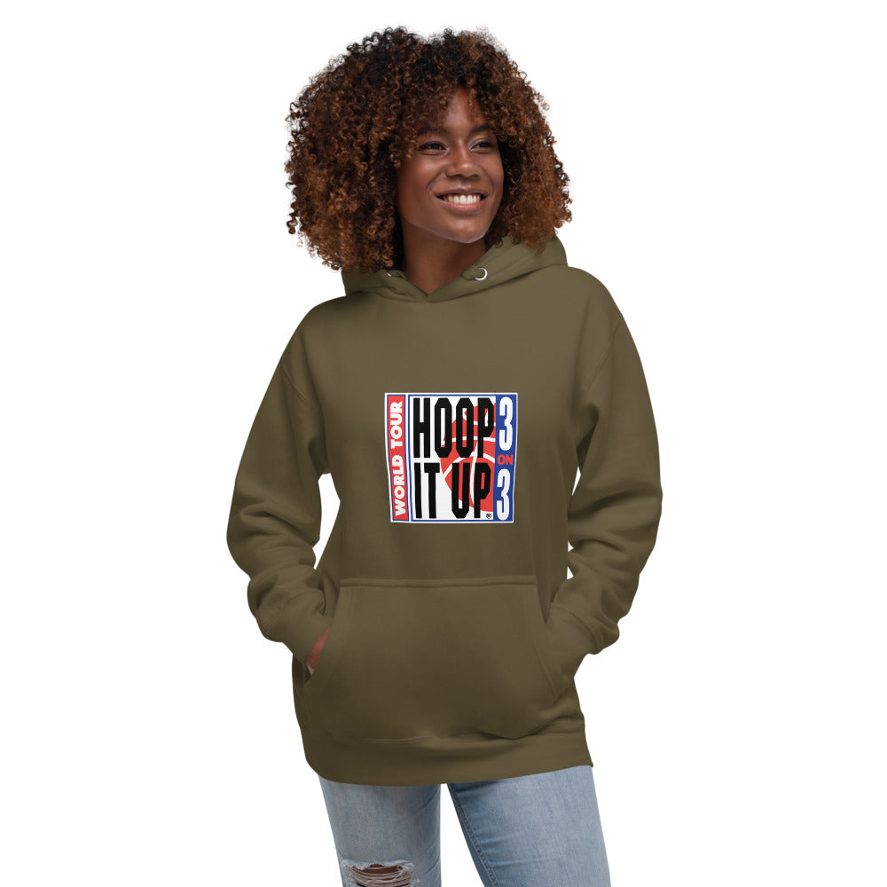 Hoop It Up Retro World Tour Hoodie