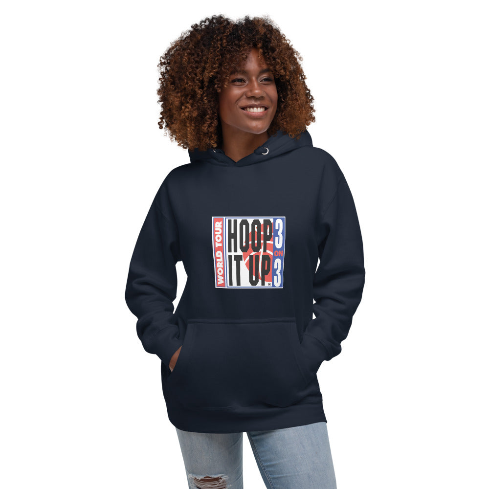 Hoop It Up Retro World Tour Hoodie