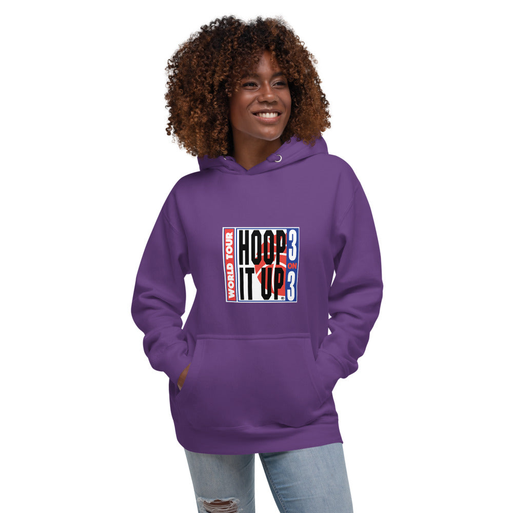 Hoop It Up Retro World Tour Hoodie