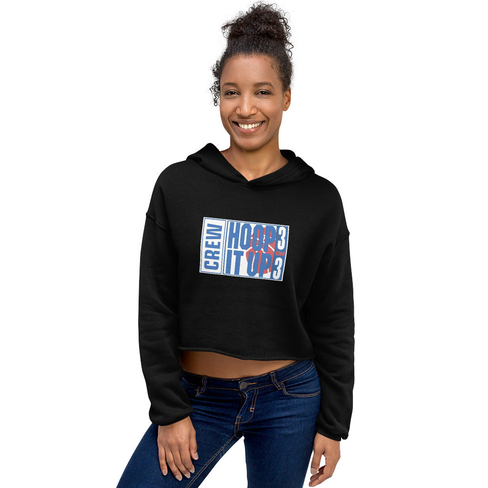 Hoop It Up Crop Hoodie
