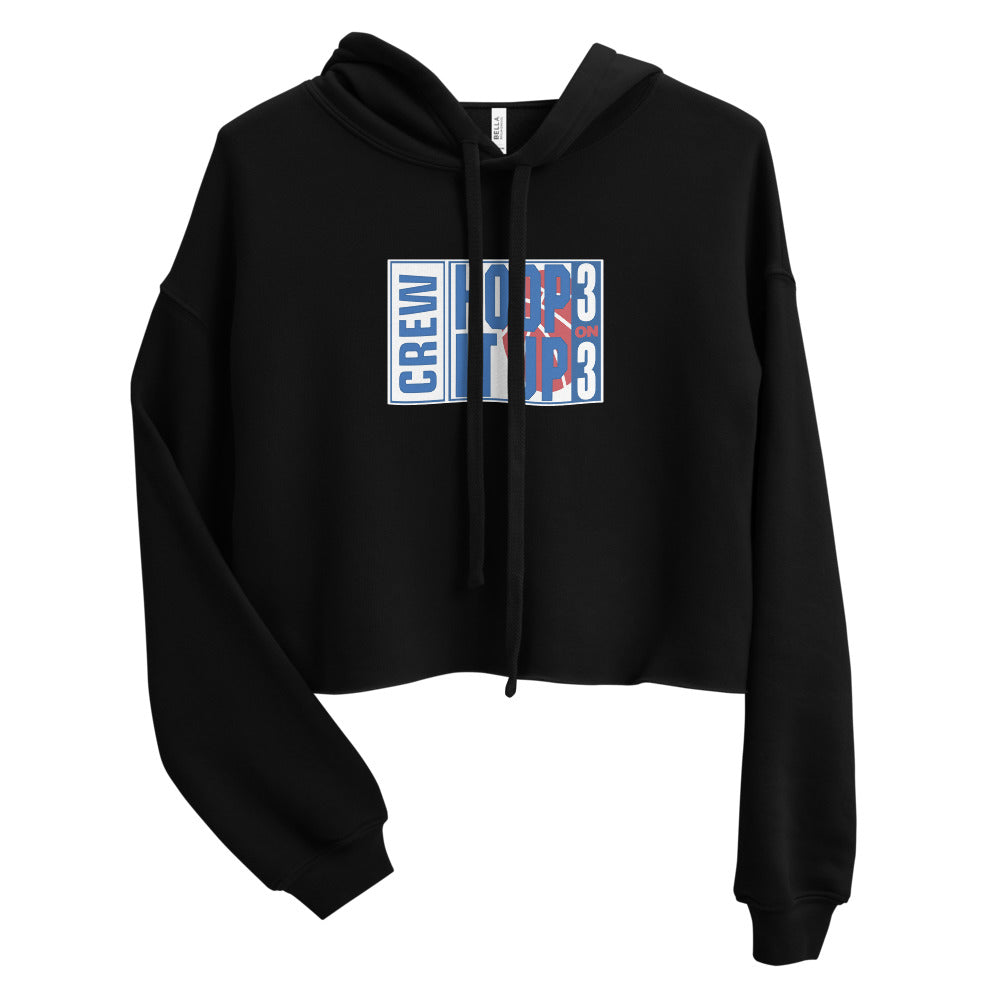 Hoop It Up Crop Hoodie