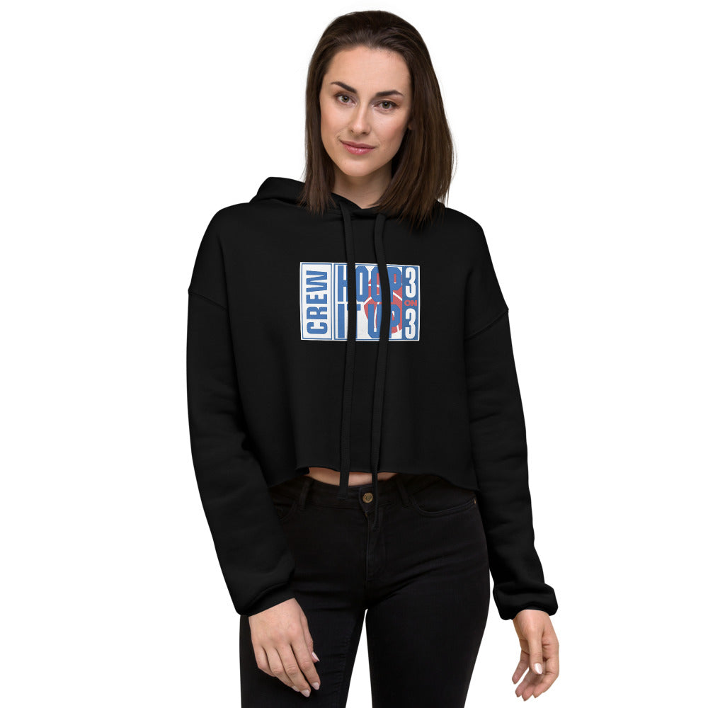Hoop It Up Crop Hoodie