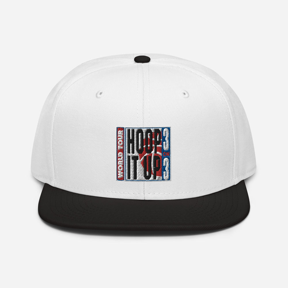 Hoop It Up World Tour Classic Snapback Hat